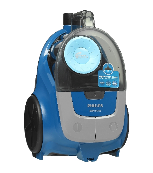 Пылесос Philips XB2022/01 темно-синий, 360/1800 Вт, уборка сухая, пылесборник контейнер 1.3 л