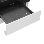 Плита электрическая Maunfeld MEC55CW07 белый, конфорок 4 шт, духовка 60 л, 50 см x 85 см x 60 см, фото4