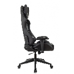 Кресло Бюрократ VIKING 4 AERO BLACK EDITION черный, экокожа, 120 кг, механизм качания, фото9