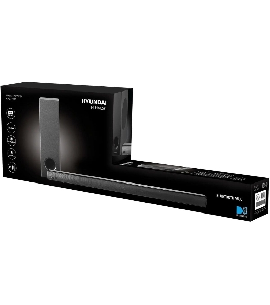 Микросистема Hyundai H-HA630 черный 150Вт FM USB BT SD/MMC/MS