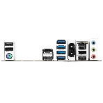 Материнская плата Gigabyte B550M-K WIFI6E, AM4, AMD B550, 4xDDR4, 4xSATA, 2xM.2, 1xPCIe 4.0 x16, 1xPCIe 3.0 x1, 1xHDMI, 1xDP, 1x1Gb LAN, Wi-Fi 6E, Bluetooth 5.3, 4xUSB-A 5Gbps, 4xUSB-A 2.0, 1xPS/2, 3x3.5 мм, 7.1, mATX, фото2