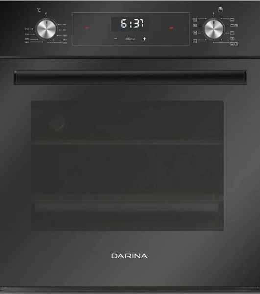 Духовой шкаф электрический Darina 0V5 BDE 112 708 B1 черный, встраиваемый