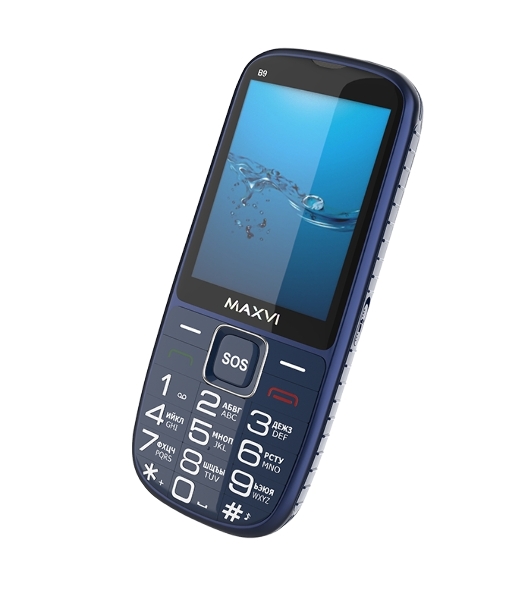 Мобильный телефон Maxvi B9 синий