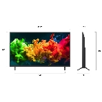 Телевизор LG 50' 50QNED80B6B.ARUG черный MiniLED UHD 60Hz WebOS, фото2