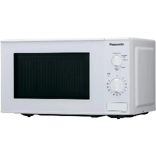 Микроволновая печь Panasonic NN-SM221WZPE белый, 20 л, 800 Вт, переключатели - поворотный механизм