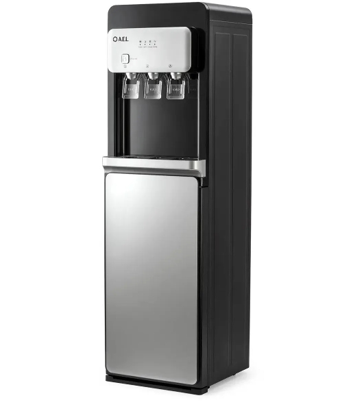 Кулер для воды AEL LD-AEL-806a, нижняя загрузка, нагрев 95 °С, охлаждение 10 °С, черный