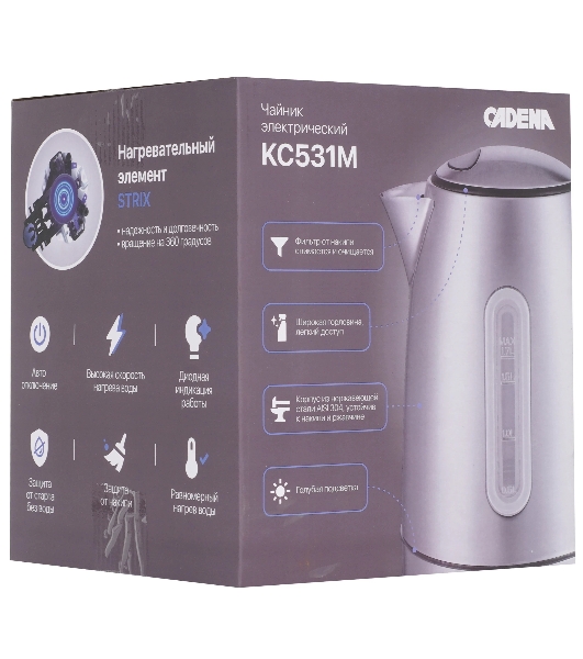 Чайник электрический CADENA KC531M