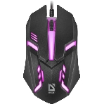 Мышь проводная Defender Hit MB-550 черный, 1600 dpi, USB, кнопки - 4, фото5