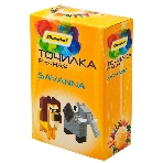 Точилка для карандашей ручная Silwerhof Savanna Солнечная коллекция, 1 отверстие, пластик, ассорти, коробка, фото4