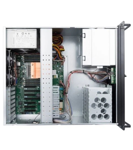 Компьютерный корпус InWin IW-R400-01N/USB3.0*2/Rear fan 8025мм 4200RPM*2/Front fan 8025мм 4200RPM*2/Front door/Air filter for front door