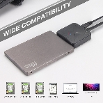 Кабель-адаптер USB3.0 ---SATA III 2.5/3,5'+SSD, VCOM CU816, фото5