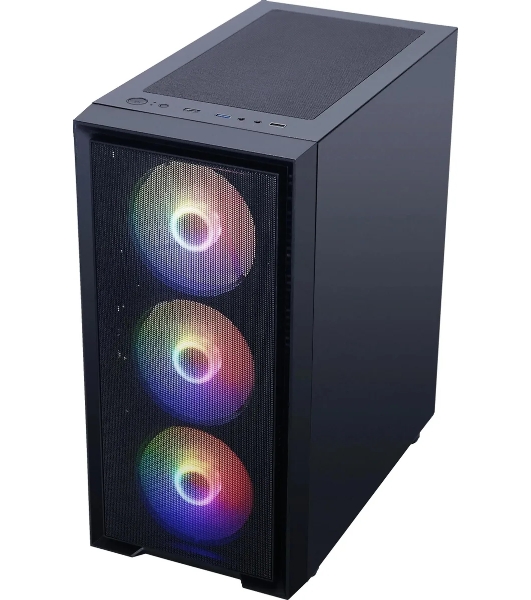 Компьютерный корпус Accord M203 черный без БП mATX 2xUSB 2.0 1xUSB 3.0 1xUSB3.1 audio bott PSU