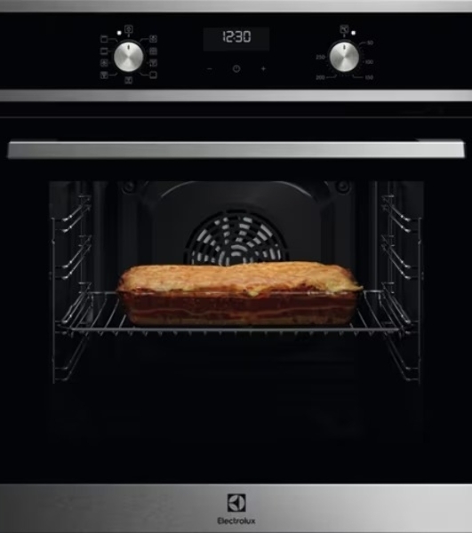 Духовой шкаф встраиваемый Electrolux EOF5H40BX черный/нержавеющая сталь