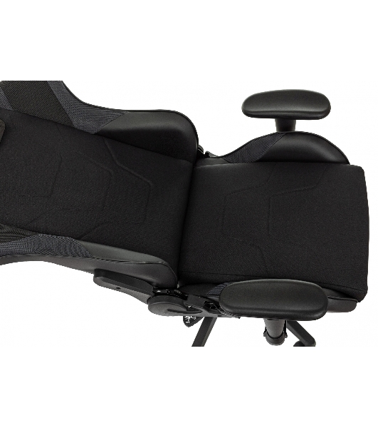 Кресло Бюрократ VIKING 4 AERO BLACK EDITION черный, экокожа, 120 кг, механизм качания