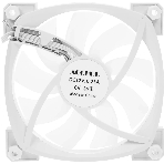 Вентилятор для корпуса Accord ACC-U12 ARGb 120х120x25 белый 4-pin 27дБ (ACC-U12 ARGb белый) brown box, фото 1