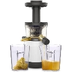 Соковыжималка Moulinex ZU150110 белый/черный, шнековая вертикальная, 150 Вт, 800 мл, электронное, реверс, фото15
