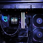 Система жидкостного охлаждения Thermalright Frozen Vision 360 V2 ARGb Soc-AM5/AM4/1200/1700/1851 черный 4-pin 28dB Al LCD Ret (F-VISION-360-BL-ARGb-V2), фото5