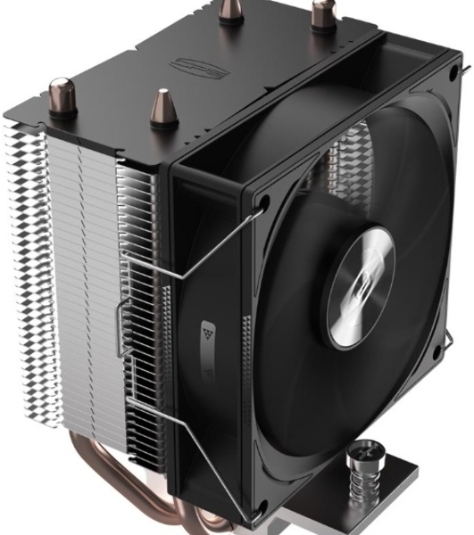 Кулер для процессора PCCooler R200 S115X/1200/1700/AM4/AM5 (TDP 110W, 90мм Non LED Fan, 2 тепловые трубки 6мм, 2200RPM, 28,3dBa)