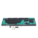 Клавиатура Raskat KM002 проводная, USB Type-A, серый (UV), фото2
