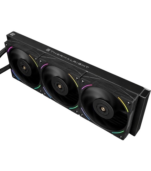 Система жидкостного охлаждения Thermalright Frozen Vision 360 V2 ARGb Soc-AM5/AM4/1200/1700/1851 черный 4-pin 28dB Al LCD Ret (F-VISION-360-BL-ARGb-V2)