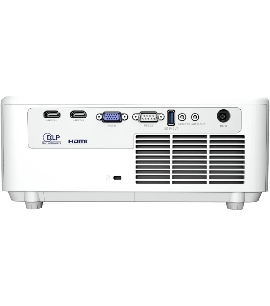 Лазерный проектор InFocus INL174 DLP, XGA, 4100 lm, 3 500 000:1, 1.942.16:1, HDMI x2, VGA in x1, Composite video x1, RS232 x1, Audio in/out, VGA out x1, USB-A x1, 1х15w, 2,9 кг, белый