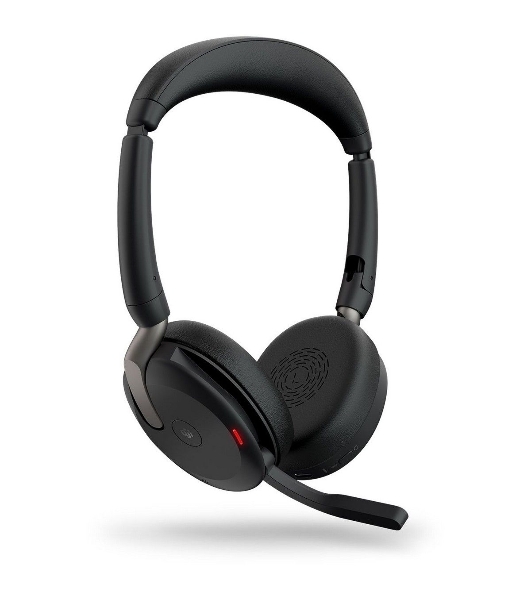Гарнитура Jabra Evolve2 65 Flex чёрный, беспроводная, Bluetooth, до 32 ч