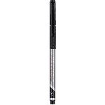 Набор ручек шариковых Deli Arrow EQ10-BK-P синий металлик/черный, черные чернила, коробка картонная (12шт) сменный стержень, линия 0.7мм, резиновая манжета, фото2
