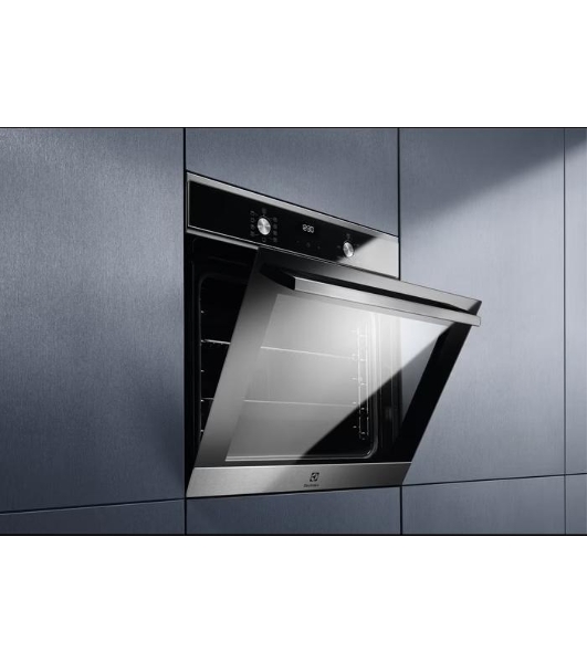 Духовой шкаф встраиваемый Electrolux EOF5H40BX черный/нержавеющая сталь