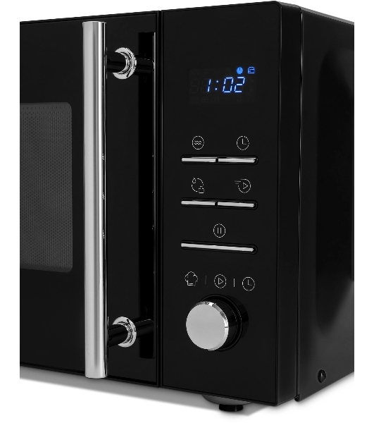 Микроволновая печь Vitek VT-MW1323 черный, 23 л, 900 Вт, переключатели - кнопки, поворотный механизм