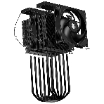 Устройство охлаждения (кулер) ID-Cooling Frozn A620 Pro Xe черный, алюминий/медь, 2000 об/мин, 27.2 дБ, 4 pin, 260 Вт, высота 157 мм, фото6