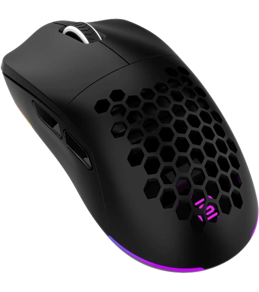 Мышь беспроводная Oklick 900GMW черный, 26000 dpi, радиоканал, Bluetooth, USB, кнопки - 6