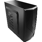 Компьютерный корпус Miditower Aerocool/Formula Cs-1102 черный ATX/micro ATX/mini ITX, USB 3.0 (без БП) 58133, фото 1