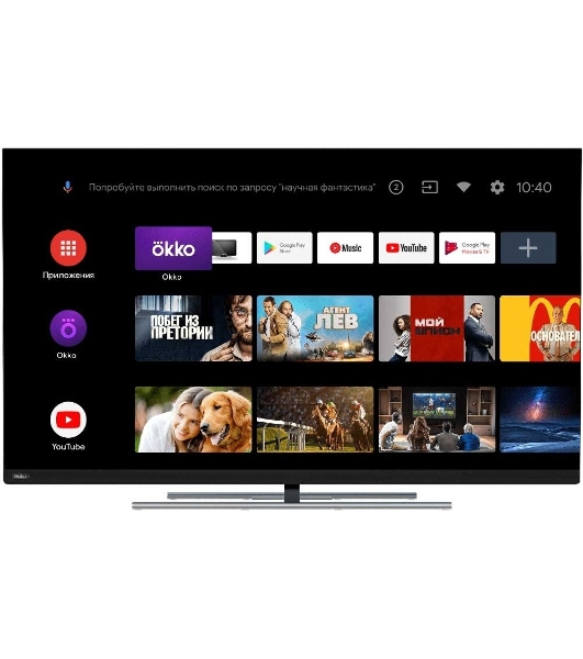 Телевизор Haier 65' AX Pro черный QLED 4K UHD 120Hz Smart TV