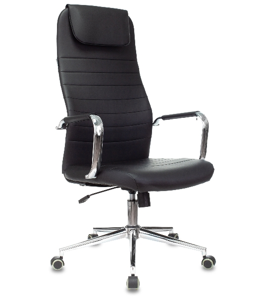 Кресло Бюрократ Chair Brt KB-9N/ECO/BLACK черный, экокожа