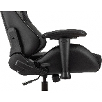 Кресло Бюрократ VIKING 4 AERO BLACK EDITION черный, экокожа, 120 кг, механизм качания, фото15