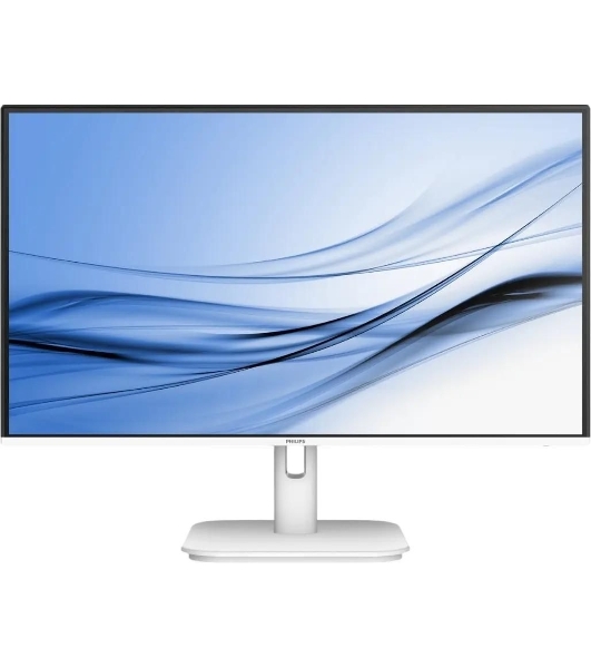 Монитор 27' Philips 27E1N1200AW IPS 1920x1080, 100 Гц, 4 мс, 16:9, 300 кд/м², HDMI 1.4, DP 1.2, VGA, 3.5 мм, динамики (2x2 Вт), Adaptive-Sync, белый
