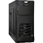 Компьютерный корпус Miditower ExeGate EX278390RUS ExeGate CP-603 Black, ATX, (CP350W, 80мм), 2хUSB+2хUSB 3.0, Audio, фото 1
