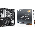 Материнская плата ASUS PRIME A620M-A-CSM, AM5, AMD A620, 4xDDR5, 4xSATA, 2xM.2, 1xPCIe 4.0 x16, 2xPCIe 3.0 x1, 1xVGA, 1xHDMI, 1xDP, 1x1Gb LAN, 2xUSB-A 5Gbps, 4xUSB-A 2.0, 3x3.5 мм, 7.1, mATX, фото 1