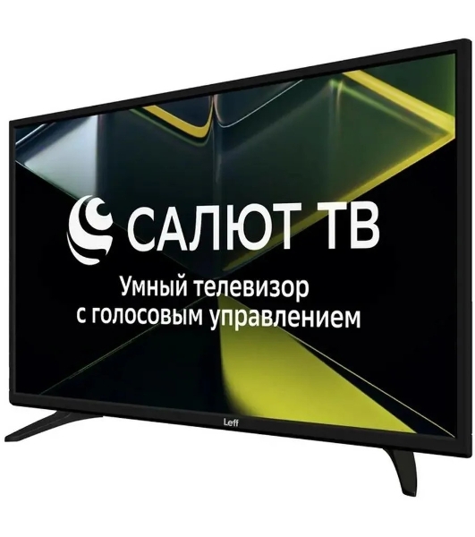 Телевизор LEFF 32' 32H690T черный LCD DLED HD 60Hz Smart TV Салют ТВ