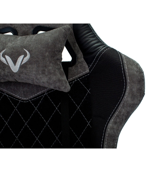 Кресло Бюрократ VIKING 7 KNIGHT B FABRIC черный, ткань, 120 кг, механизм качания