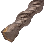Бур по бетону Denzel двойная спираль, Cobalt W-tip, 18x310 мм, SDS PLUS, фото2