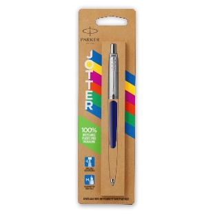 Ручка шариковая Parker Jotter Originals (CW2123427) Navy Blue CT, M, синие чернила, блистер