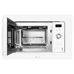 Микроволновая печь встраиваемая MONSHER 201 W 20 л, 800-1250 Вт, гриль, 8 программ, белый, фото5