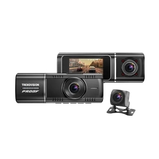 Видеорегистратор TrendVision Proof Ultra, 3840x2160, 2', с камерой заднего вида, GPS, Wi-Fi, G-сенсор, датчик движения