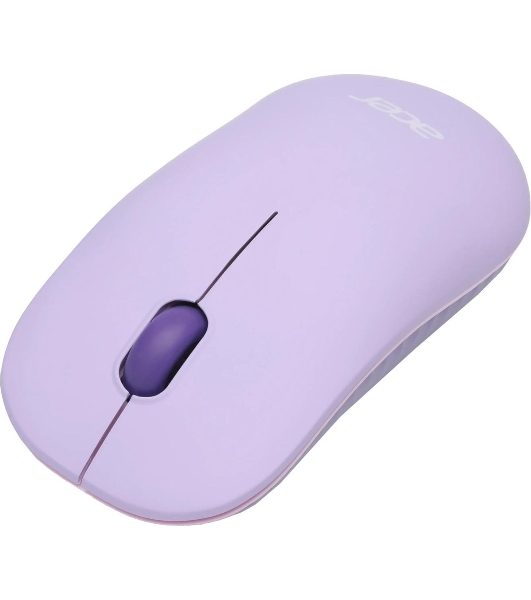 Мышь беспроводная Acer OMR205 фиолетовый, 1200 dpi, радиоканал, USB, кнопки - 3