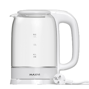 Чайник электрический Maxvi KE1741G белый