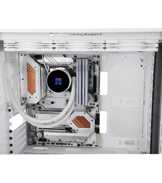Система жидкостного охлаждения Thermalright Frozen Magic 360 Scenic V2 ARGB Soc-AM5/AM4/1151/1200/2066/2011/1700 белый 4-pin 28.1dB Al Ret (F-MAGIC-360-SC-V2)