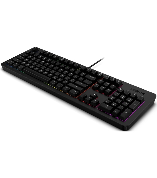 Клавиатура Lenovo Legion K310 проводная, USB Type-A, чёрный