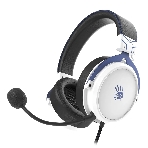 Наушники с микрофоном A4Tech Bloody M590i синий/белый 1м мониторные USB оголовье (M590I SPORTS NAVY), фото2