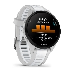 Умные часы Garmin Forerunner 165, 1.3' AMOLED, 5G, Wi-Fi, Bluetooth, NFC, WR50, белый / серый, фото3